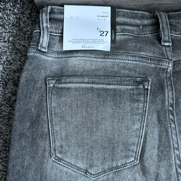 Kancan High Rise Slim Straight Leg - Picture 4 of 12